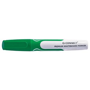 Q-CONNECT whiteboard marker, 3 mm, ronde punt, groen 10 stuks