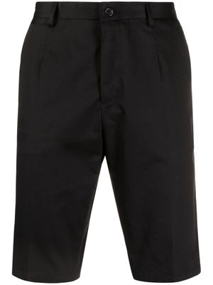 Dolce & Gabbana bermuda à coupe cintrée - Noir
