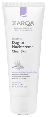 Zarqa Dag- & Nachtcrème Clear Skin Sensitive
