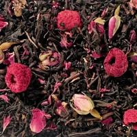 Think Pink (Framboos- Roos)
 -
 Zwarte thee
 en
 Groene thee