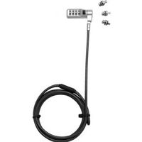 Dicota D31717 kabelslot Zwart 2 m
