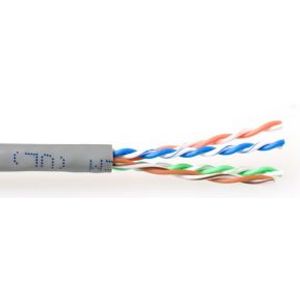 ACT Cat6a, 305m netwerkkabel Grijs S/FTP (S-STP)