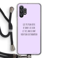 Ochtendhumeur: Samsung Galaxy A32 5G Transparant Hoesje met koord