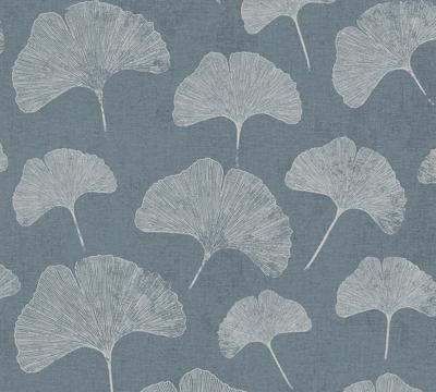 Livingwalls Profitex 2022 - Blauw - Bladeren - 389662