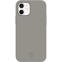 Valenta Leather Back Cover Snap Luxe Apple iPhone 12 Mini Grey