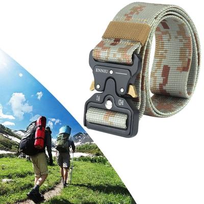 ENNIU 4 5 cm breed outdoor casual nylon riem verstelbare multifunctionele trainings riemen voor mannen