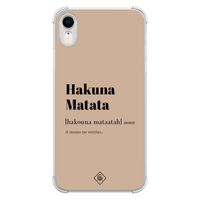 iPhone XR shockproof hoesje - Hakuna matata - thumbnail