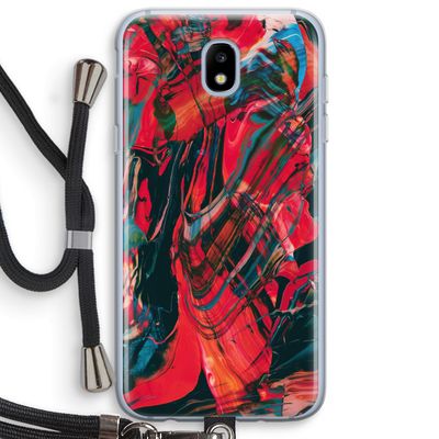 Endless Descent: Samsung Galaxy J5 (2017) Transparant Hoesje met koord