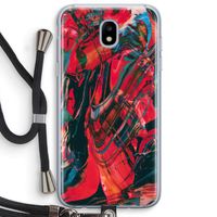 Endless Descent: Samsung Galaxy J5 (2017) Transparant Hoesje met koord