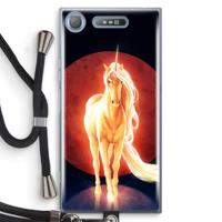 Last Unicorn: Sony Xperia XZ1 Transparant Hoesje met koord