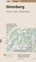 Wandelkaart - Topografische kaart 1189 Sörenberg | Swisstopo