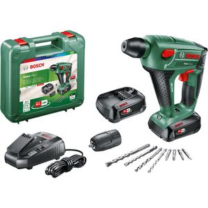 Bosch Uneo Maxx Accuboorhamer - Met 2x 18 V accu's en lader - Met koffer