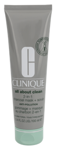 Clinique All About Clean 2-In-1 Charcoal Mask + Scrub 100ml