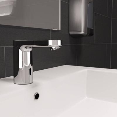 Hansgrohe Elektronische Wastafelkraan Vernis Blend Koud Water en Batterij Chroom