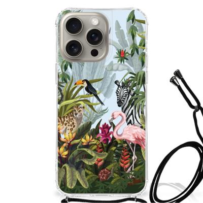 Case Anti-shock voor iPhone 15 Pro Max Jungle