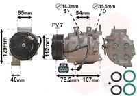 Compressor, airconditioning 2500K311 - thumbnail