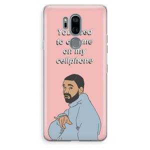 Hotline bling: LG G7 Thinq Transparant Hoesje