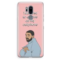 Hotline bling: LG G7 Thinq Transparant Hoesje