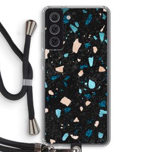 Terrazzo N°11: Samsung Galaxy S21 FE Transparant Hoesje met koord
