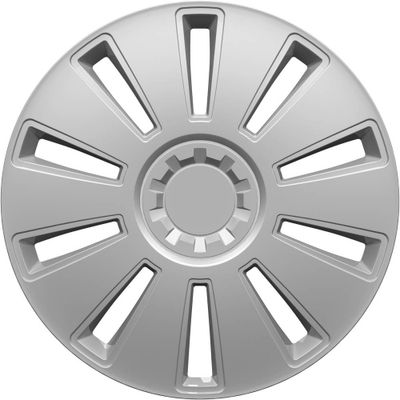 HP Autozubehör GRID Wieldoppen R14 Zilver 1 stuk(s)