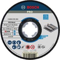 Bosch Accessoires X-LOCK Slijpschijf Expert for Metal 115x2.5x22.23mm, recht - 1 stuk(s) - 2608619253