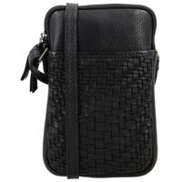 Hide en Stitches Telefoontasje Inspired by Illusion Zwart