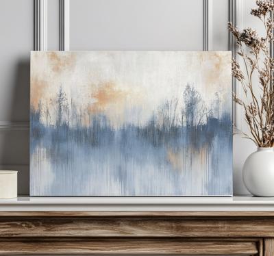 Artistiek bos Canvas landschap