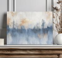 Artistiek bos Canvas landschap