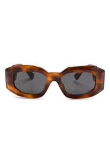 Versace Eyewear lunettes de soleil Medusa Biggie - Marron