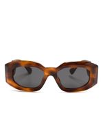 Versace Eyewear lunettes de soleil Medusa Biggie - Marron