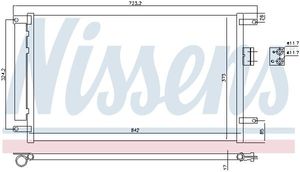 Condensor, airconditioning 940424