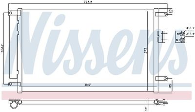 Condensor, airconditioning 940424