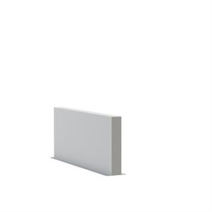 Tuinmuur polyester 200 x 15 x h 80 cm