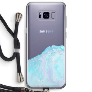 Fantasie pastel: Samsung Galaxy S8 Plus Transparant Hoesje met koord