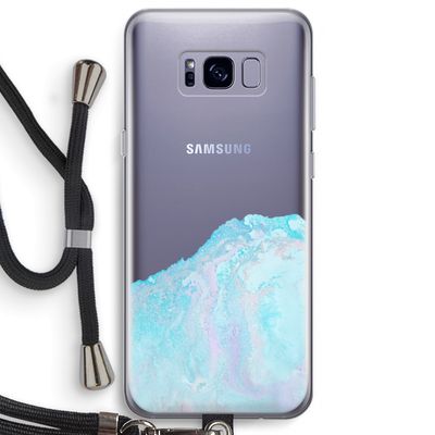 Fantasie pastel: Samsung Galaxy S8 Plus Transparant Hoesje met koord