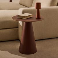 Kave Home Ronde Bijzettafel 'Wilshire' 50cm, kleur Terracotta