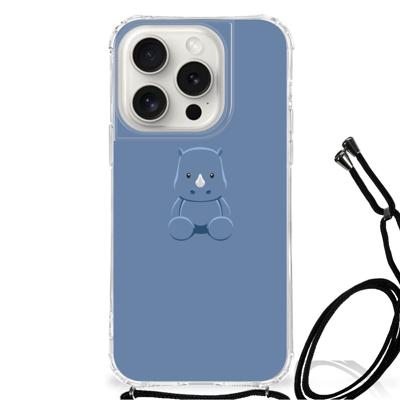 iPhone 15 Pro Stevig | Bumper Hoesje | Baby Rhino