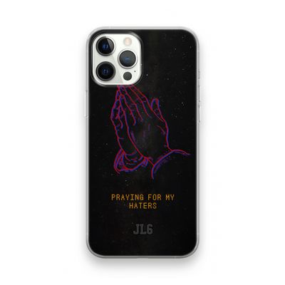 Praying For My Haters: iPhone 12 Pro Transparant Hoesje