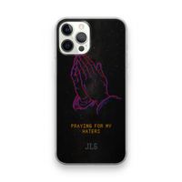 Praying For My Haters: iPhone 12 Pro Transparant Hoesje