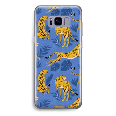 Luipaard: Samsung Galaxy S8 Plus Transparant Hoesje