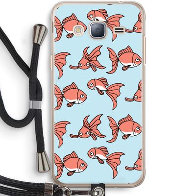 Blub: Samsung Galaxy J3 (2016) Transparant Hoesje met koord