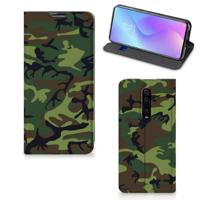 Xiaomi Redmi K20 Pro | Hoesje met Magneet | Army Dark