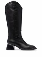 Nodaleto bottines Bulla Jane en cuir - Noir - thumbnail