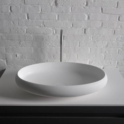 Opbouw Waskom Ideavit Solidego 60x40x11,2 cm Solid Surface Mat Wit Ideavit