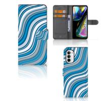 Motorola Moto G52 | Moto G82 | Telefoon Hoesje | Waves Blue