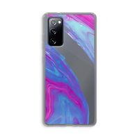 Zweverige regenboog: Samsung Galaxy S20 FE / S20 FE 5G Transparant Hoesje