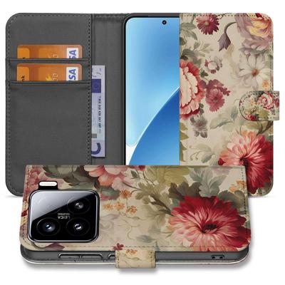 Hoesje voor Xiaomi 15 Bloemen | Portemonnee hoesje