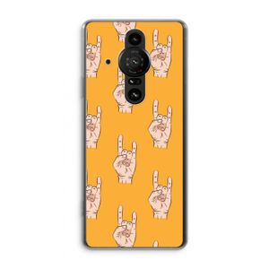 Rock: Sony Xperia Pro-I Transparant Hoesje