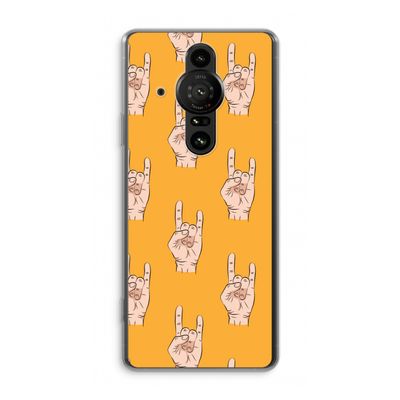 Rock: Sony Xperia Pro-I Transparant Hoesje