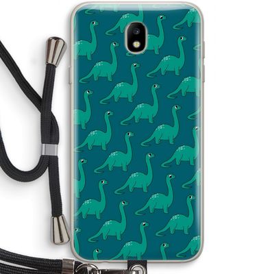 Diplodocus: Samsung Galaxy J7 (2017) Transparant Hoesje met koord